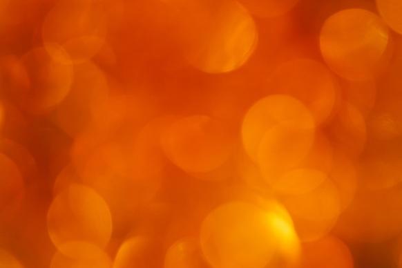 orange blurred lights