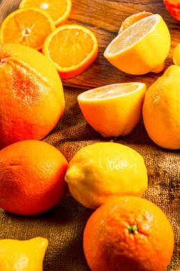 orange fruit backdrop picture sliced cut fruits