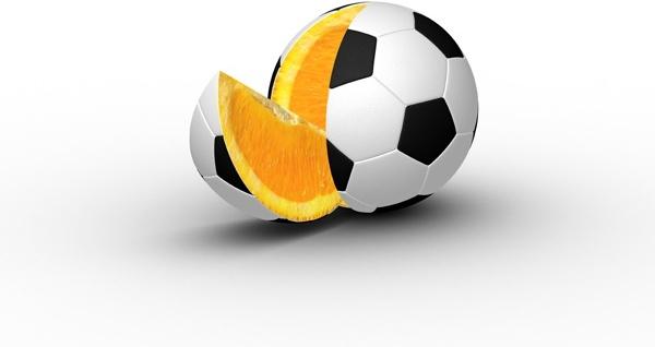 oranges dressed in football leather highdefinition picture
