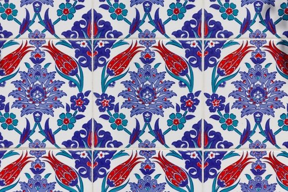 oriental tile pattern