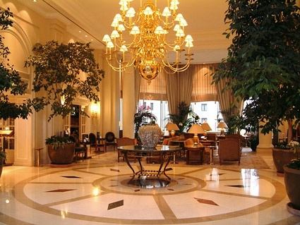 ornate hotel lobby picture 1
