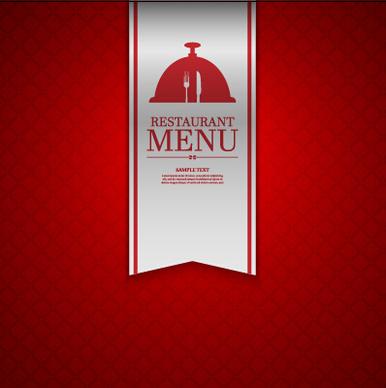 ornate restaurant menu background art