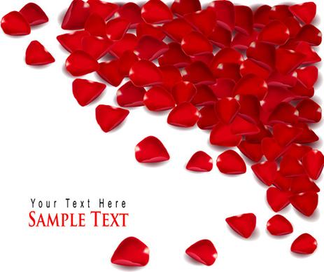 ornate valentine day art card vector