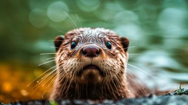 otter picture cute closeup elegance