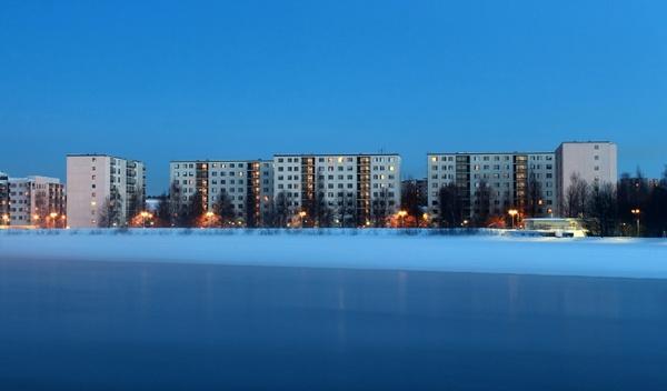 oulu finland skyline