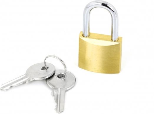 padlock with keys