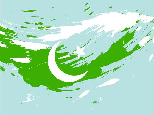 pakistani flag art