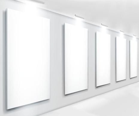 panels and spotlights elements vector
