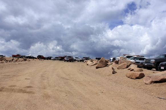 parking atop pikes peak colorado