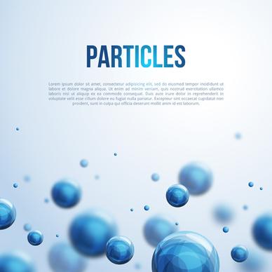 particle tech background design vector