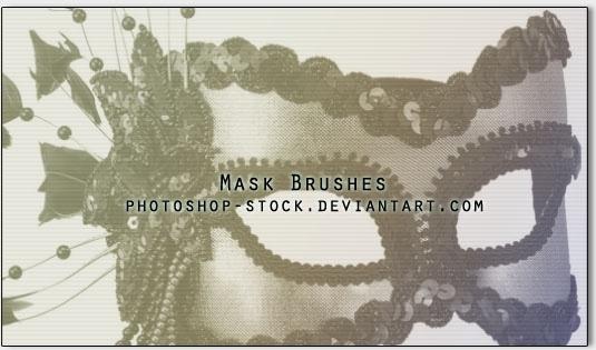 Party Mask Brush Pack