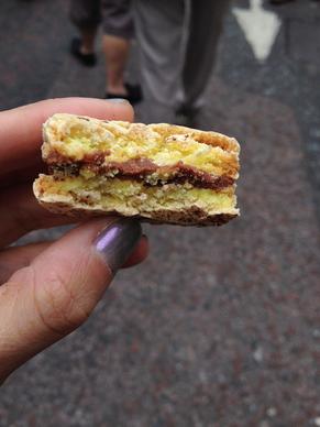 passionfruit macaron from casse crote