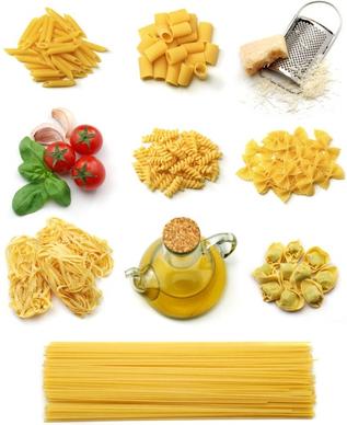 pasta and vegetables and highdefinition picture