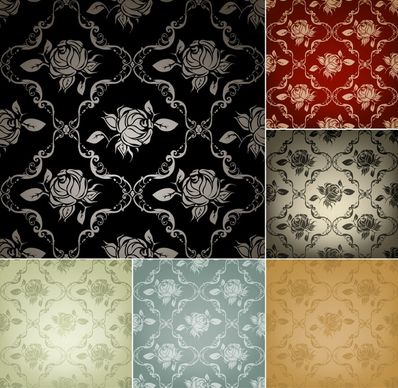 flower pattern templates elegant classical decor