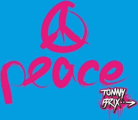 peace - design Tommy Brix