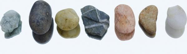 pebbles in a row