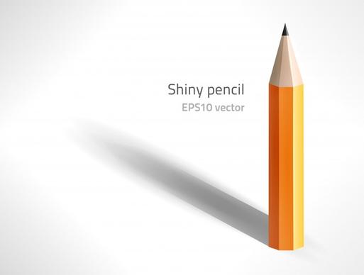 pencil background shiny modern 3d decor