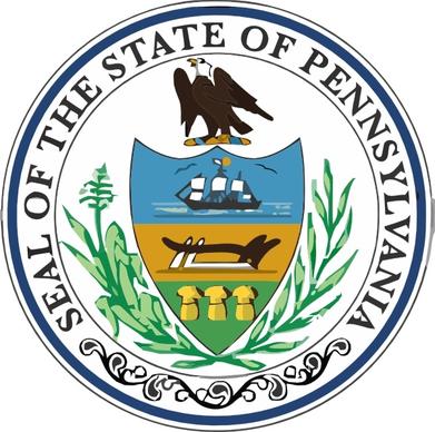 Pennsylvania State Seal clip art