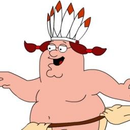 Peter Griffin Indian zoomed