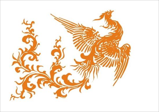 phoenix design elements vector