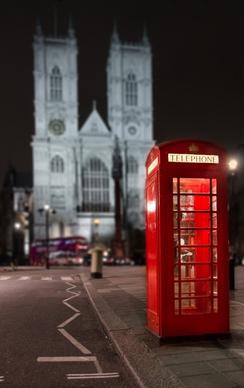 phonebooth at westminster abbey
