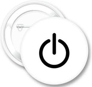 Pin button free vector