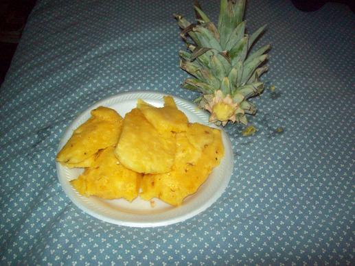 pineapple with crown