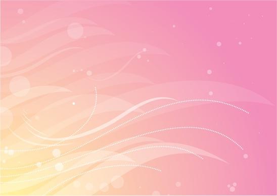 abstract background bokeh curves decor pink design