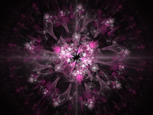 pink fractal fractals