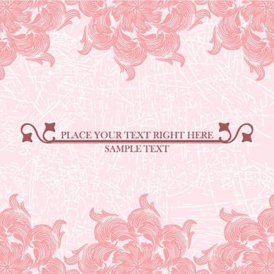 pink pattern background 04 vector