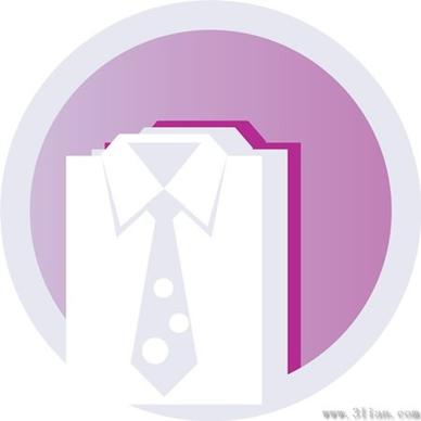 pink shirt icon vector