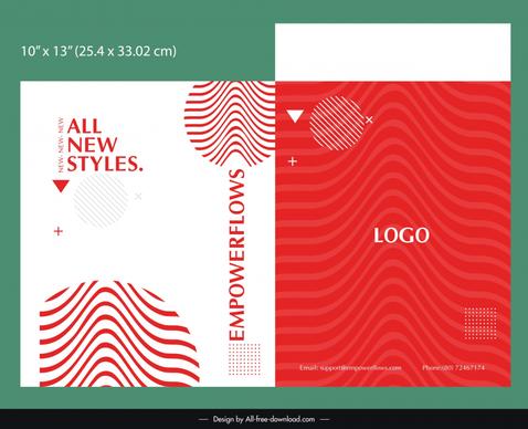 poly mailer cover template circles curves shapes