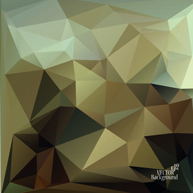 polygonal geometric dark background vector