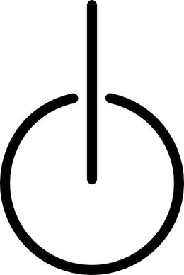 Power Symbol clip art