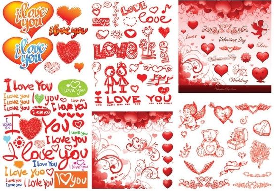 practical elements of vector 3 valentine day
