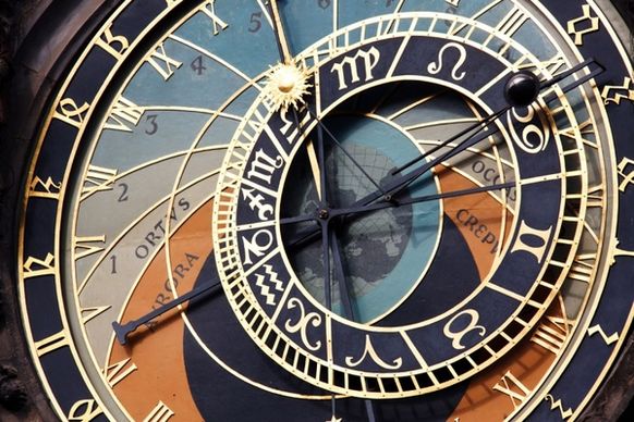 prague astronomical clock detail