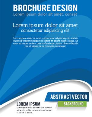 presentation of creative magazine cover vector