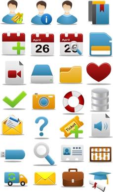 Pretty office icon part 2 icons pack