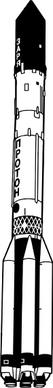 Proton Rocket clip art