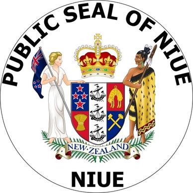 Public Seal Of Nieu clip art