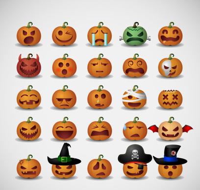 pumpkin head halloween icons