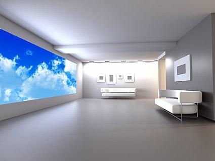 pure white indoor picture