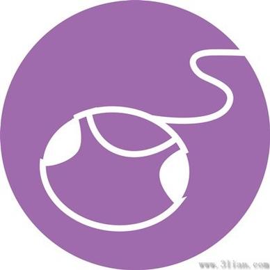 purple background electronics icon vector