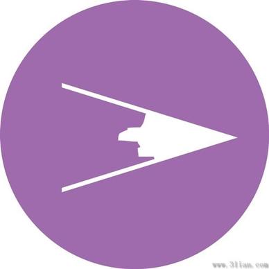 purple design small icon vector
