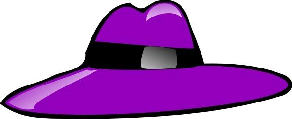 Purple Hat clip art