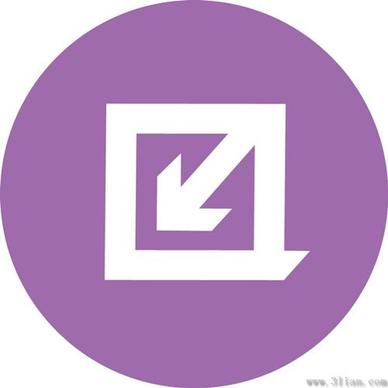 purple small icon vector