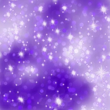 purple starry background vector