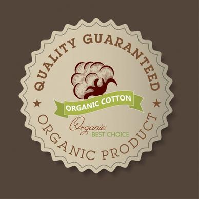 quality guarantee stamp classical serrated design