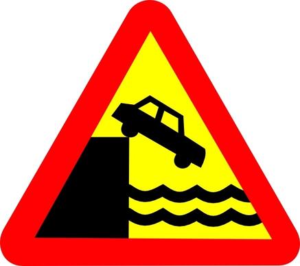 Quary Warning clip art