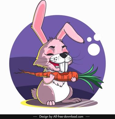 rabbit avatar cute cartoon character sketch